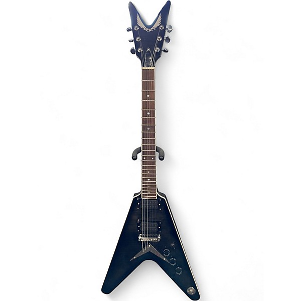 Used 2020s Dean VX Trans Black Solid Body Electric Guitar