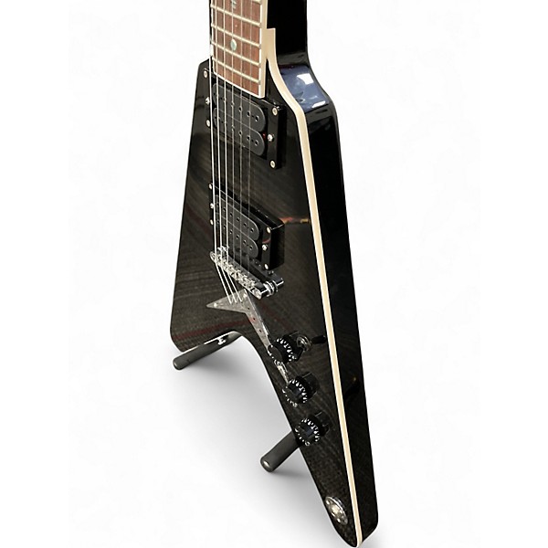 Used 2020s Dean VX Trans Black Solid Body Electric Guitar