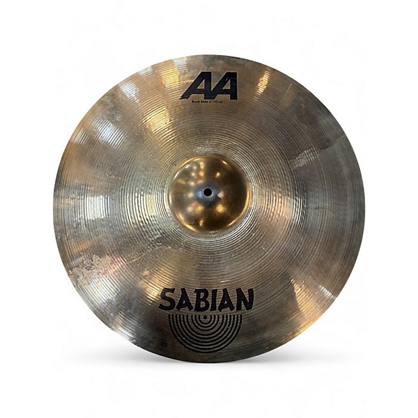 Used SABIAN 21in AA bash ride Cymbal