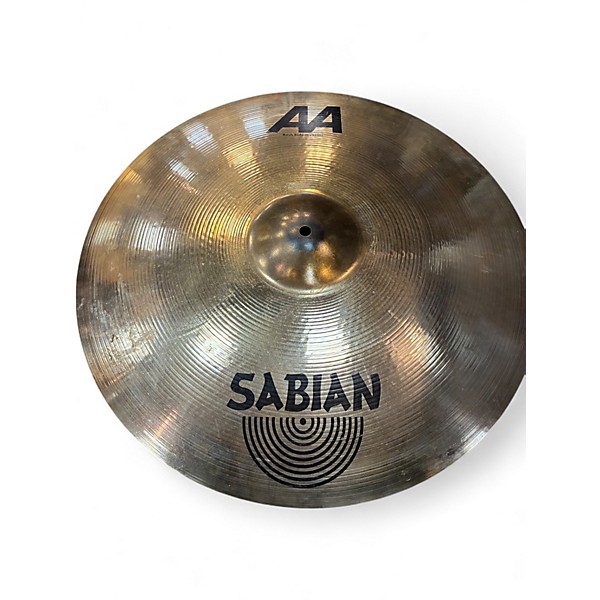 Used SABIAN 21in AA bash ride Cymbal