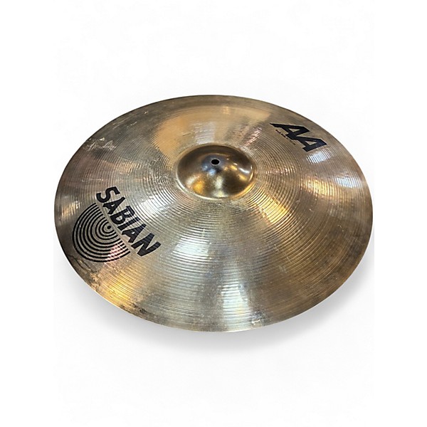 Used SABIAN 21in AA bash ride Cymbal