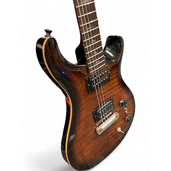 Used PRS SE Custom 22 Tiger Eye Solid Body Electric Guitar