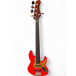 Used Sire Marcus Miller V5 24 Fretless Dakota Red Electric Bass Guitar
