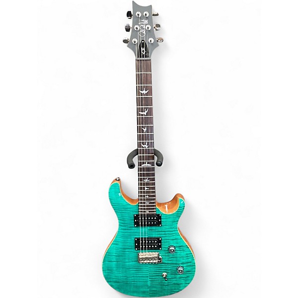 Used PRS se ce24 turquoise Solid Body Electric Guitar