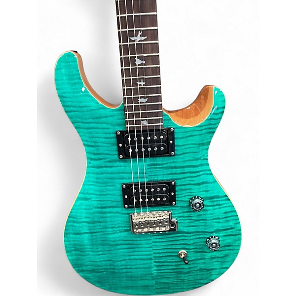 Used PRS se ce24 turquoise Solid Body Electric Guitar