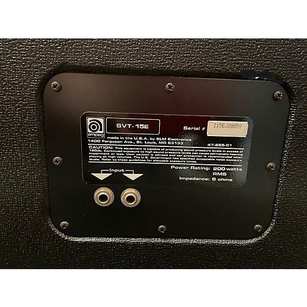 Used Ampeg SVT-15E Bass Cabinet