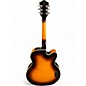 Used De Armond X-155 Sunburst Hollow Body Electric Guitar