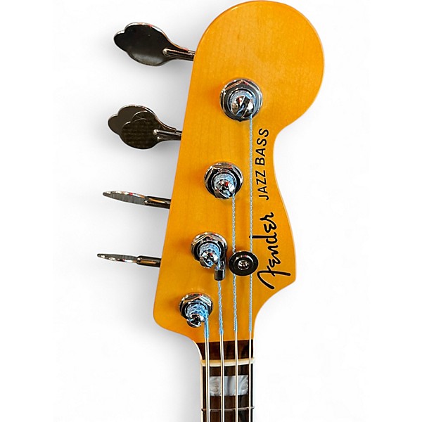 Used Fender American Ultra Jazz Bass Natural Electric Bass Guitar