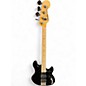 Used Fender American Elite Dimension IV HH Black Electric Bass Guitar thumbnail