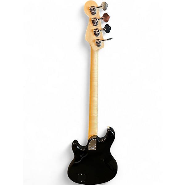Used Fender American Elite Dimension IV HH Black Electric Bass Guitar