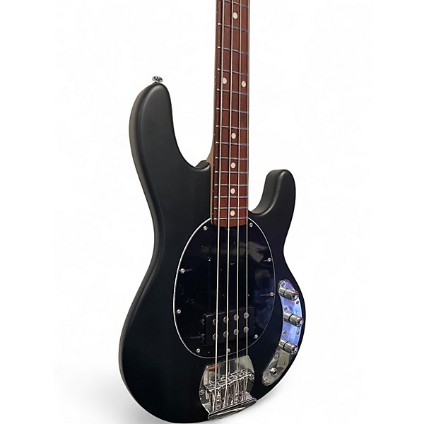 Used Sterling by Music Man Stingray Sub Series Black Electric Bass Guitar