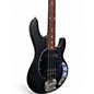 Used Sterling by Music Man Stingray Sub Series Black Electric Bass Guitar