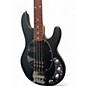 Used Sterling by Music Man Stingray Sub Series Black Electric Bass Guitar