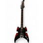 Used Silvertone PSAP1 Black and red Solid Body Electric Guitar thumbnail
