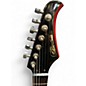 Used Silvertone PSAP1 Black and red Solid Body Electric Guitar