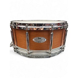 Used Pearl 14X6.5 Free Floating Snare Natural Drum