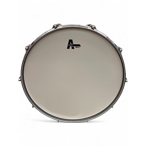 Used Pearl 14X6.5 Free Floating Snare Natural Drum