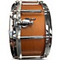Used Pearl 14X6.5 Free Floating Snare Natural Drum