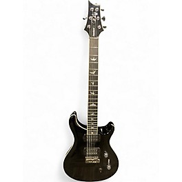 Used PRS SE Custom 24 Black Solid Body Electric Guitar