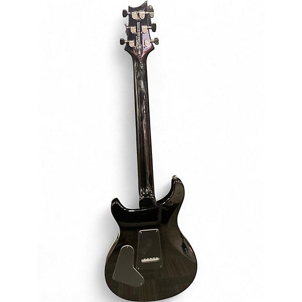 Used PRS SE Custom 24 Black Solid Body Electric Guitar