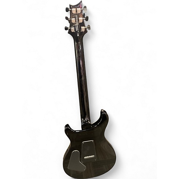 Used PRS SE Custom 24 Black Solid Body Electric Guitar