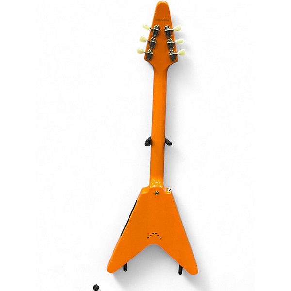 Used Epiphone FLYING V CITRUS SPARKLE Solid Body Electric Guitar