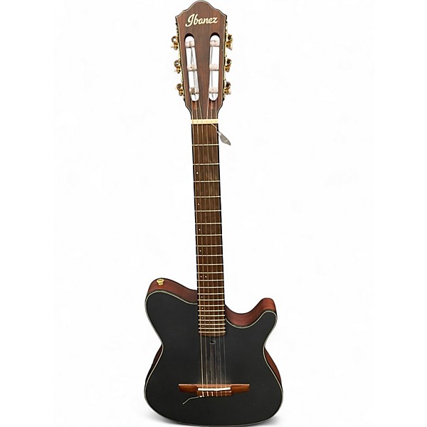 Used Yamaha FRH10NIBF Blue Classical Acoustic Electric Guitar