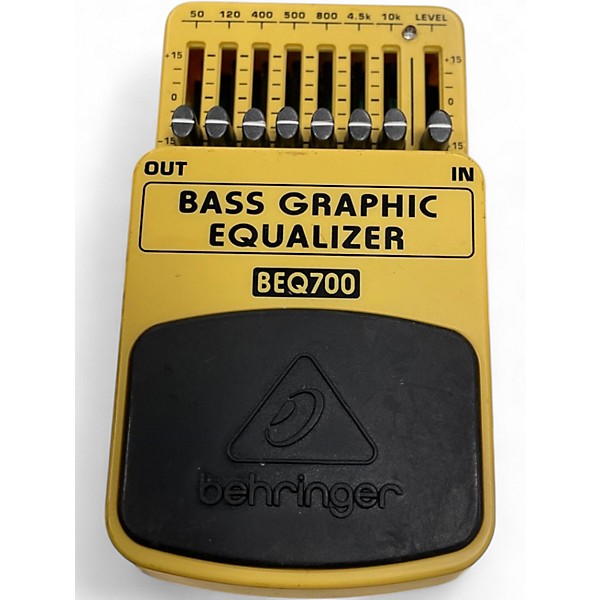 Used Behringer BEQ700 Graphic Equalizer Bass Effect Pedal