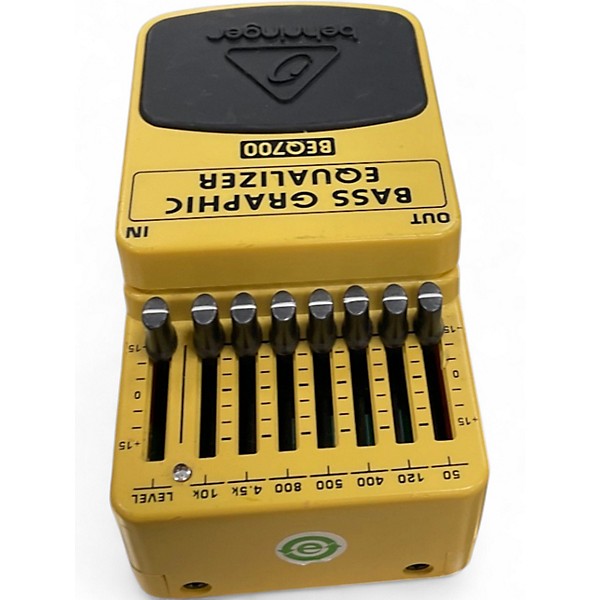 Used Behringer BEQ700 Graphic Equalizer Bass Effect Pedal
