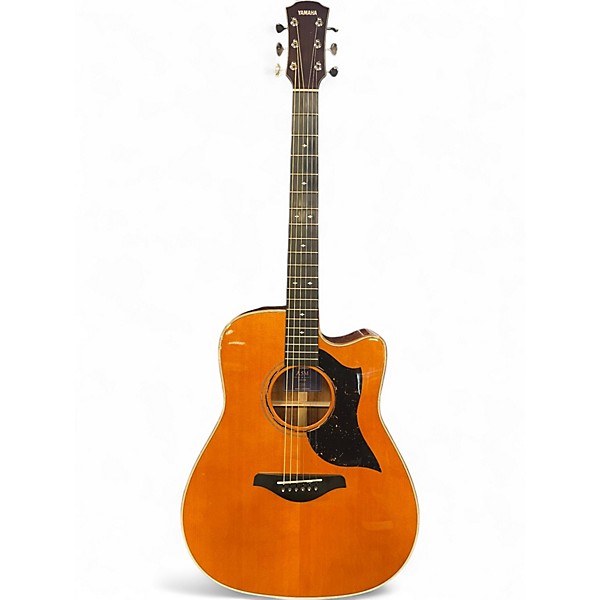 Used Yamaha A5M Natural Acoustic Electric Guitar
