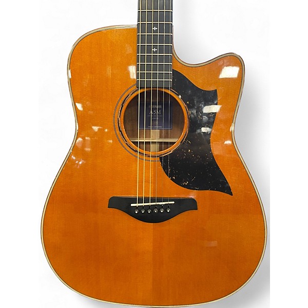 Used Yamaha A5M Natural Acoustic Electric Guitar