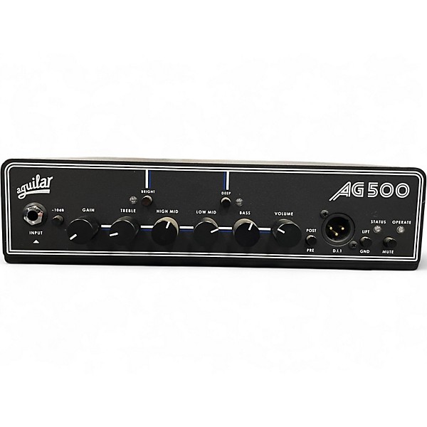Used Aguilar AG500 V2 Bass Amp Head