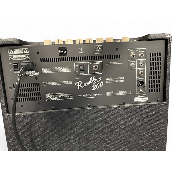 Used 2023 Fender Rumble V3 200W Bass Amp Head