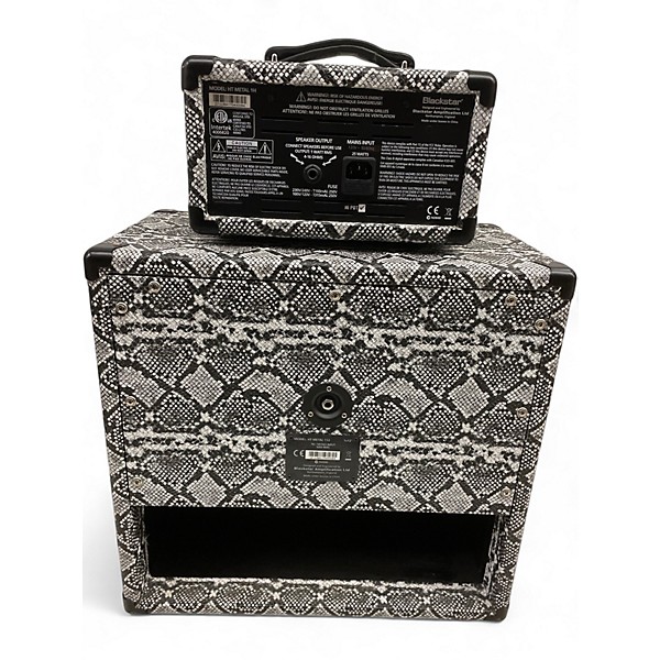 Used Blackstar HT Metal 1W Head with 1x12 Cab Limited Edition Snakeskin