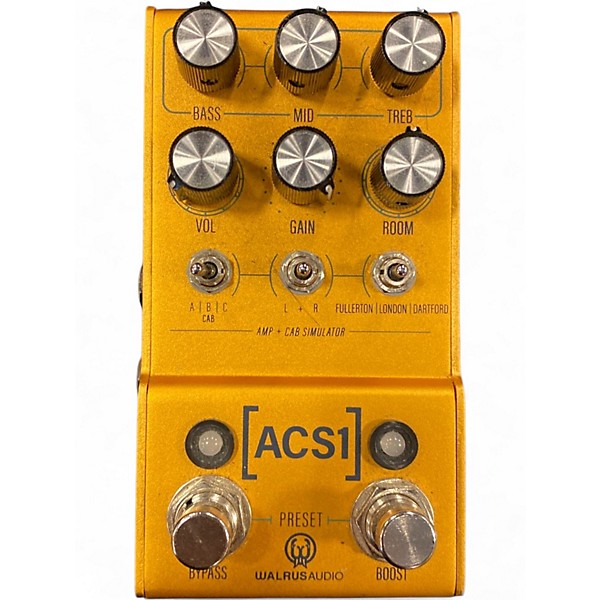 Used Walrus Audio ACS1 Effect Pedal