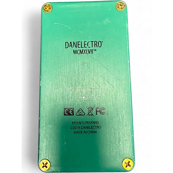 Used Danelectro Back Talk Reverse Delay Effect Pedal