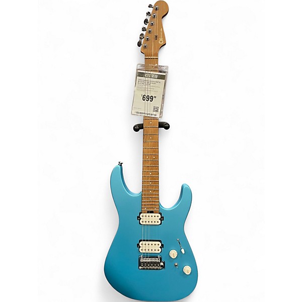 Used Charvel DK24HH MATTE BLUE FROST Solid Body Electric Guitar