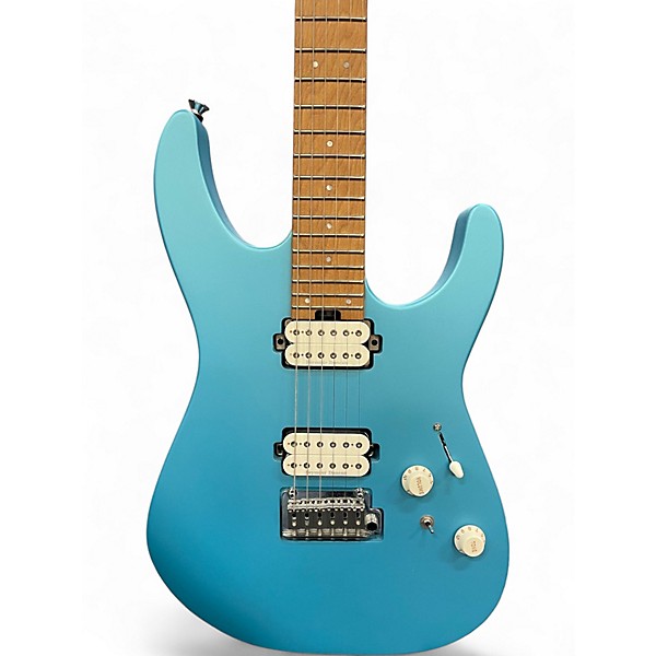 Used Charvel DK24HH MATTE BLUE FROST Solid Body Electric Guitar