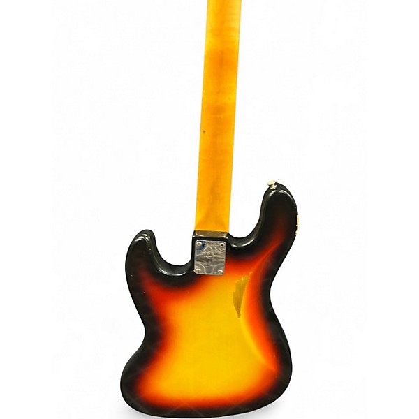 Vintage 1966 Fender JAZZ BASS 2 Tone Sunburst Electric Bass Guitar