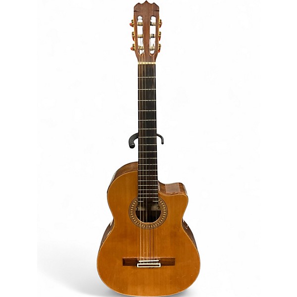 Used Alvarez MC90C Natural Classical Acoustic Electric Guitar