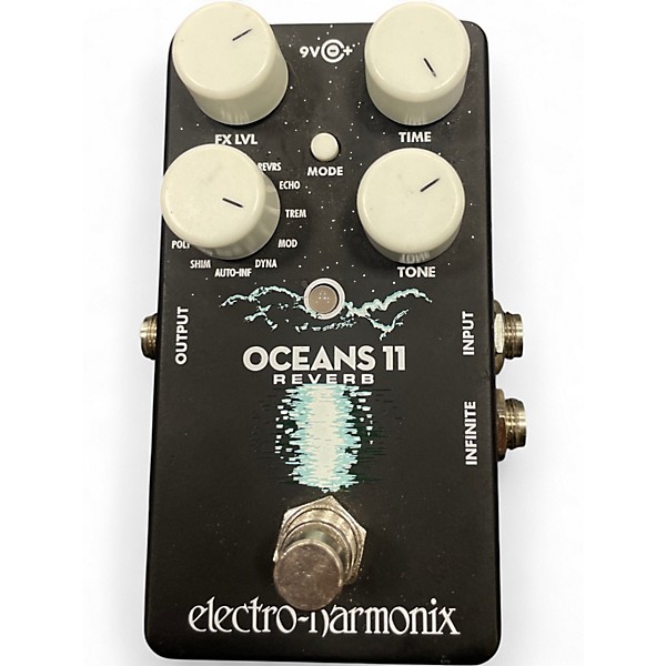 Used Electro-Harmonix Oceans 11 Reverb Effect Pedal