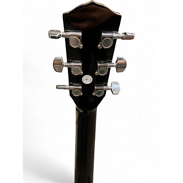 Used Fender CD60 Dreadnought Black Acoustic Guitar