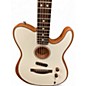 Used 2022 Fender Acoustasonic Player Telecaster Arctic White Acoustic Electric Guitar