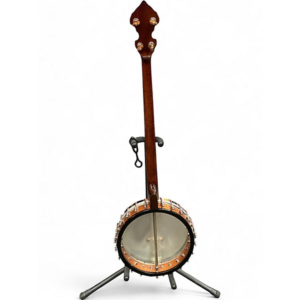 Used Ome Juniper Wizard Openback Plectrum Natural Banjo