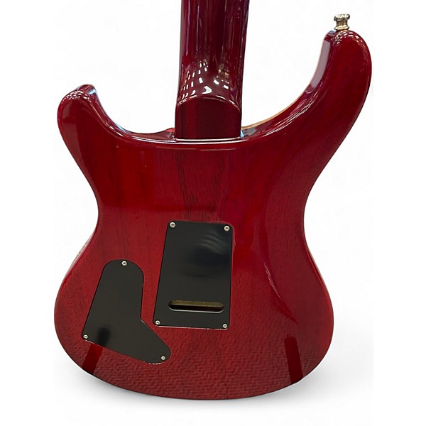 Used PRS CST24 25th Anniversary 10 Top Scarlet Red Solid Body Electric Guitar