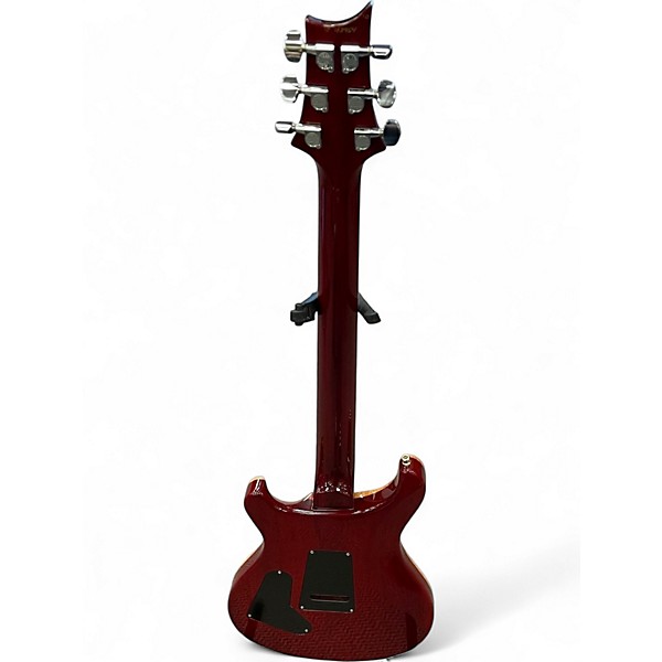Used PRS CST24 25th Anniversary 10 Top Scarlet Red Solid Body Electric Guitar