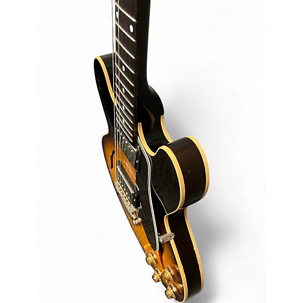 Used Gibson Custom Shop 1958 Reissue ES-335 Murphy Lab Heavy Aged Faded Tobacco Burst Hollow Body Electric Guitar