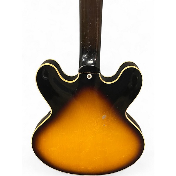 Used Gibson Custom Shop 1958 Reissue ES-335 Murphy Lab Heavy Aged Faded Tobacco Burst Hollow Body Electric Guitar