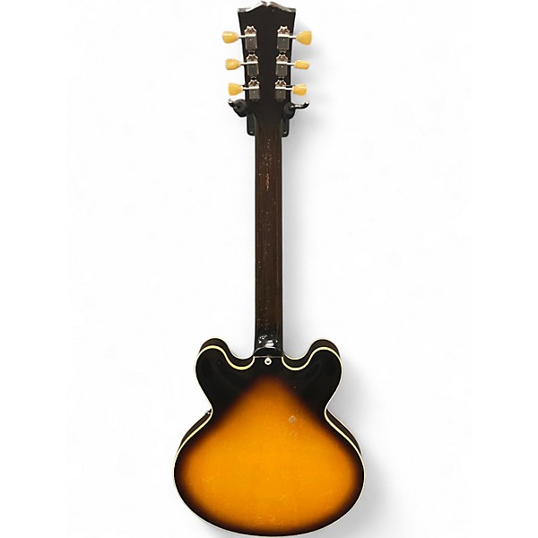 Used Gibson Custom Shop 1958 Reissue ES-335 Murphy Lab Heavy Aged Faded Tobacco Burst Hollow Body Electric Guitar
