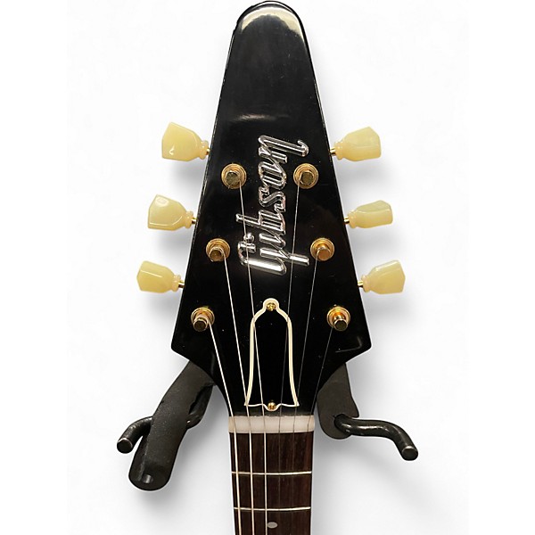 Used Gibson Custom Shop 1958 Reissue Korina Flying V Natural Solid Body Electric Guitar